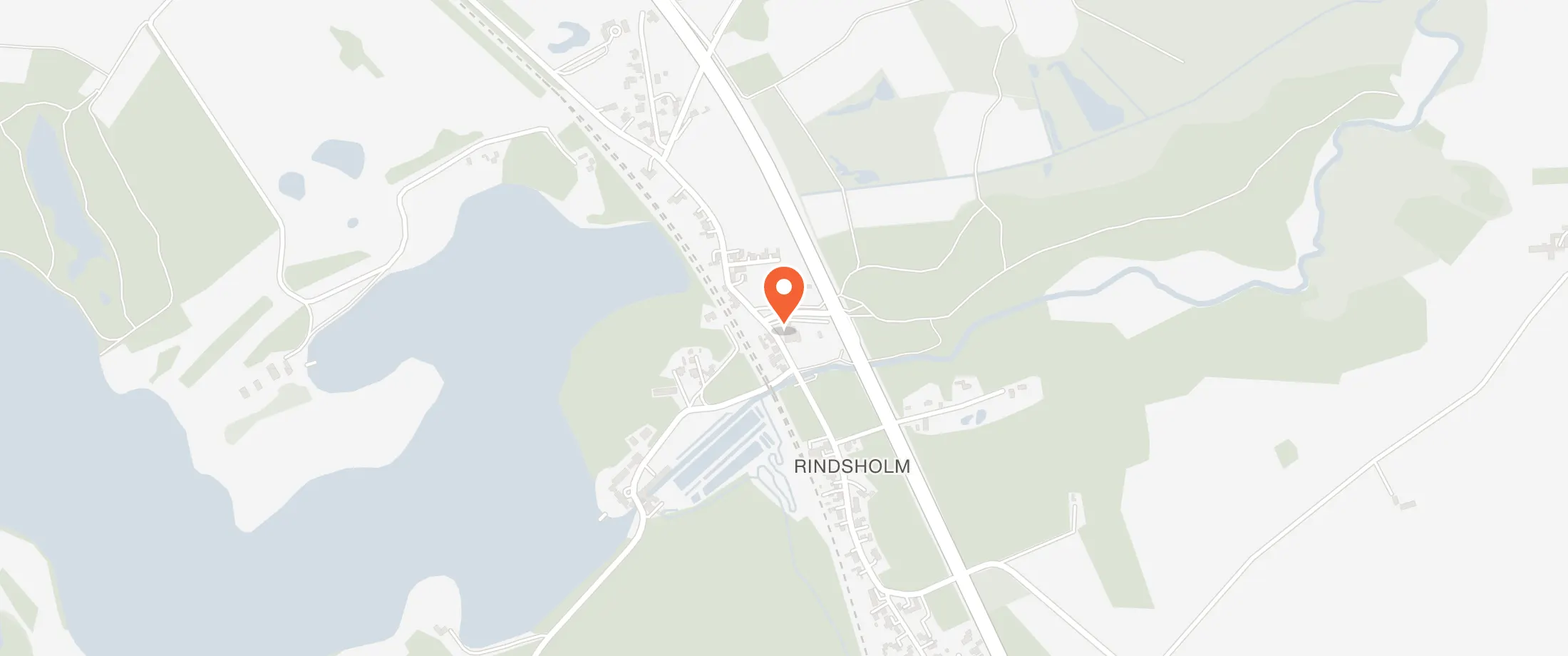 Kort over Rindsholm Kro, Gl. Århusvej 323, 8800 Viborg