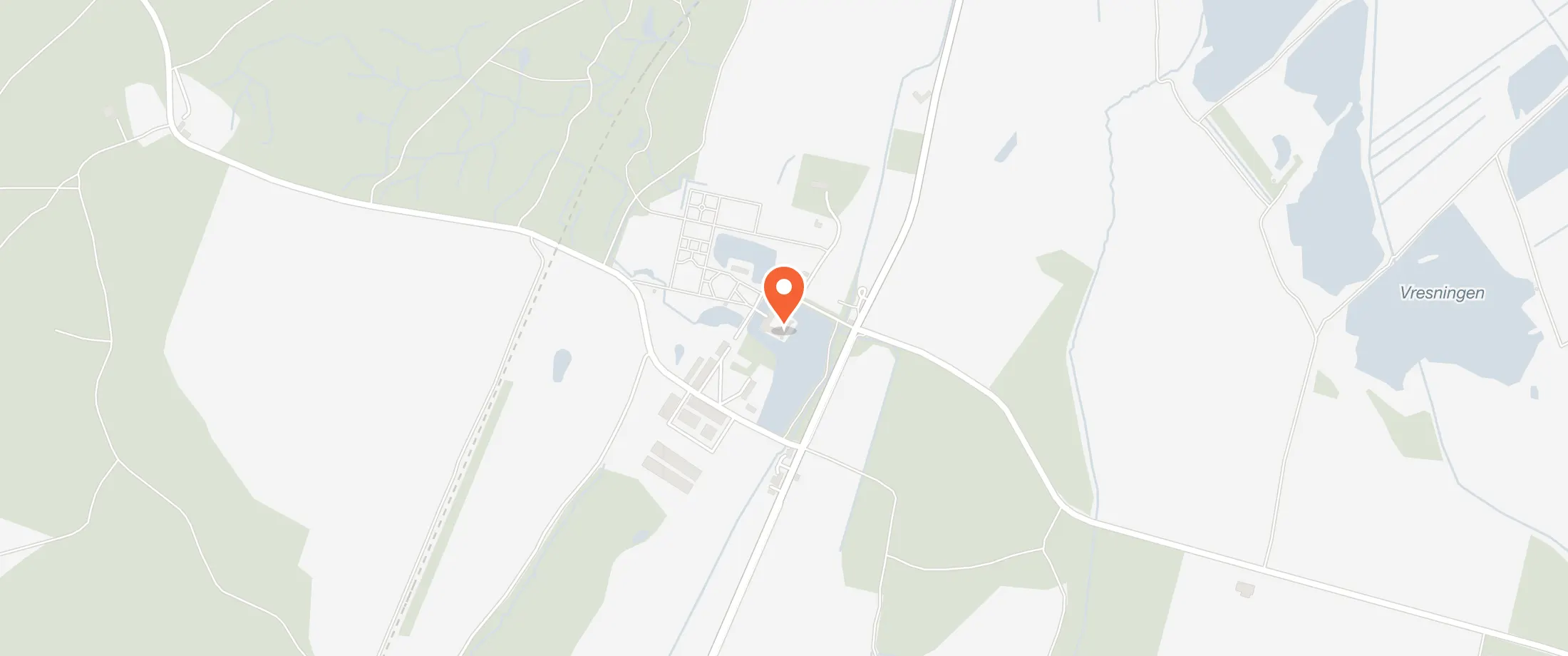 Kort over Rosenholm Slot, Rosenholmvej 119, 8543 Hornslet