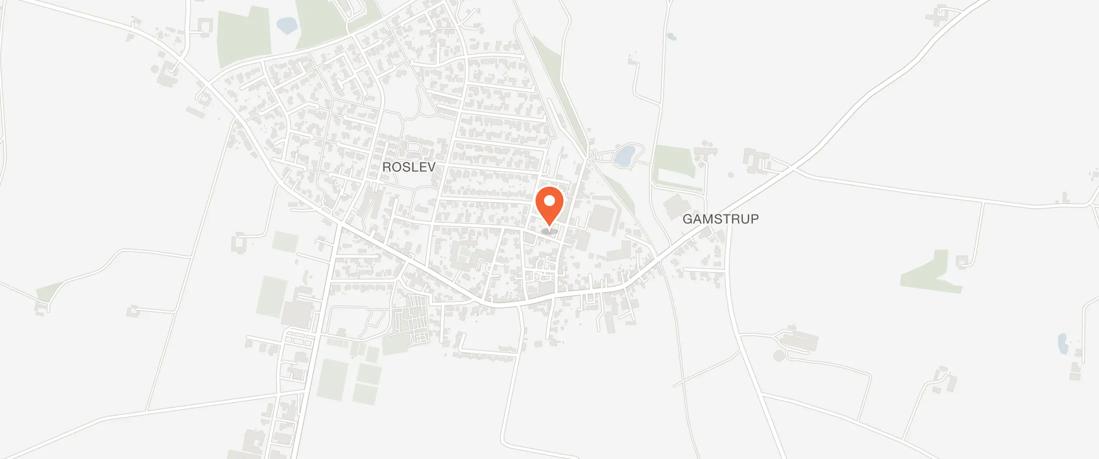 Kort over Roslev Hus, Jernbanegade 11, 7870 Roslev