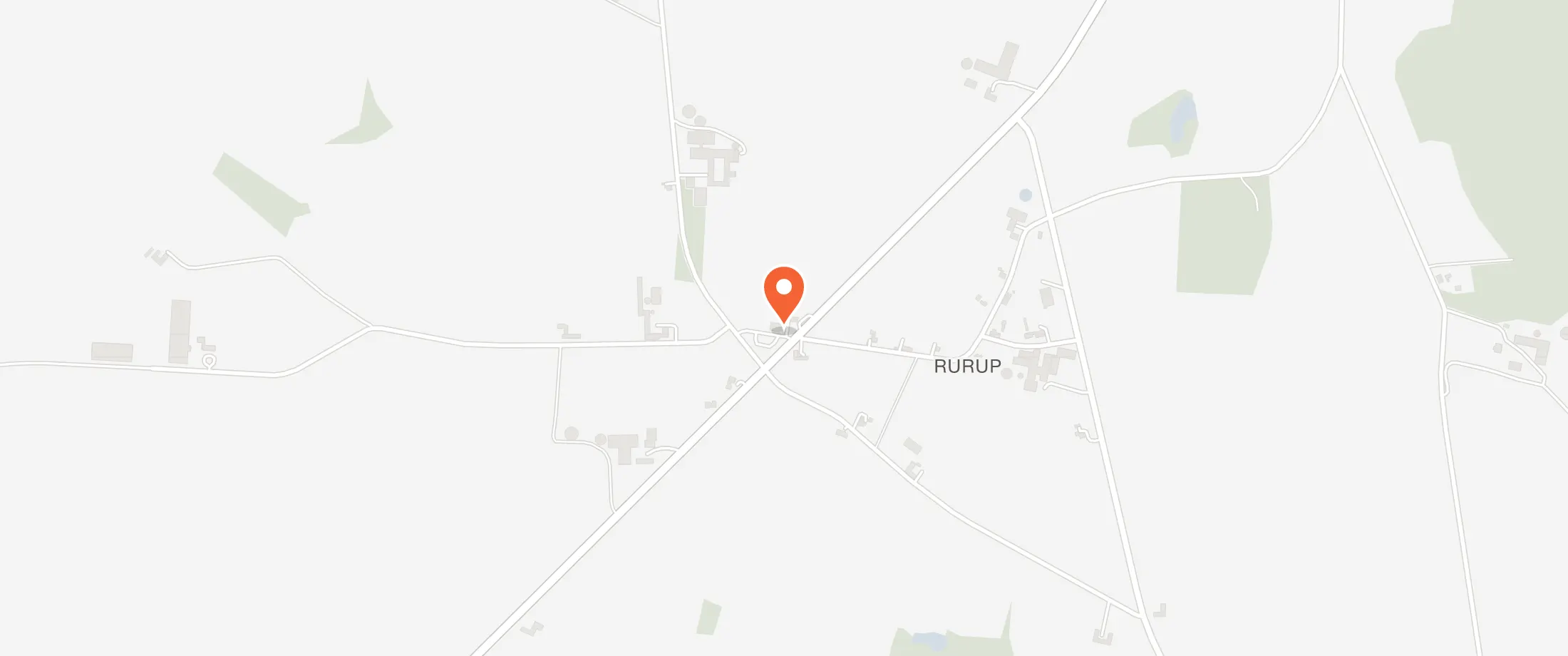 Kort over Rurup Forsamlingshus, Tøndervej 12, Rurup, 6520 Rurup