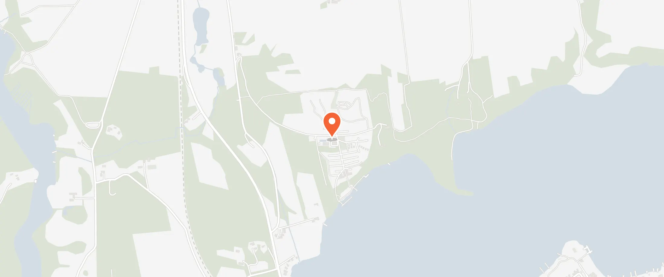 Kort over Ry Forsamlingshus, Lyngvej 14, 8680 Ry