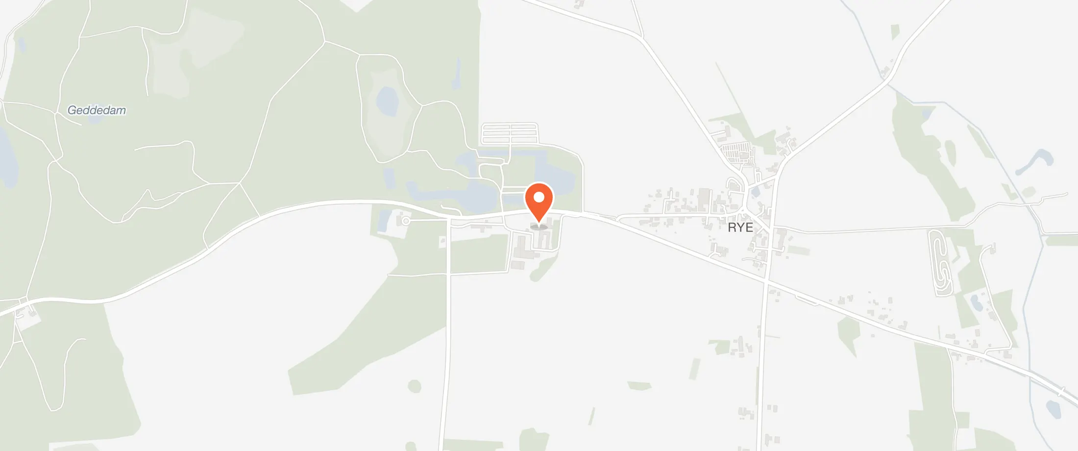 Kort over Ryegaard & Trudsholm Godser, Munkholmvej 380, 4060 Kirke Såby