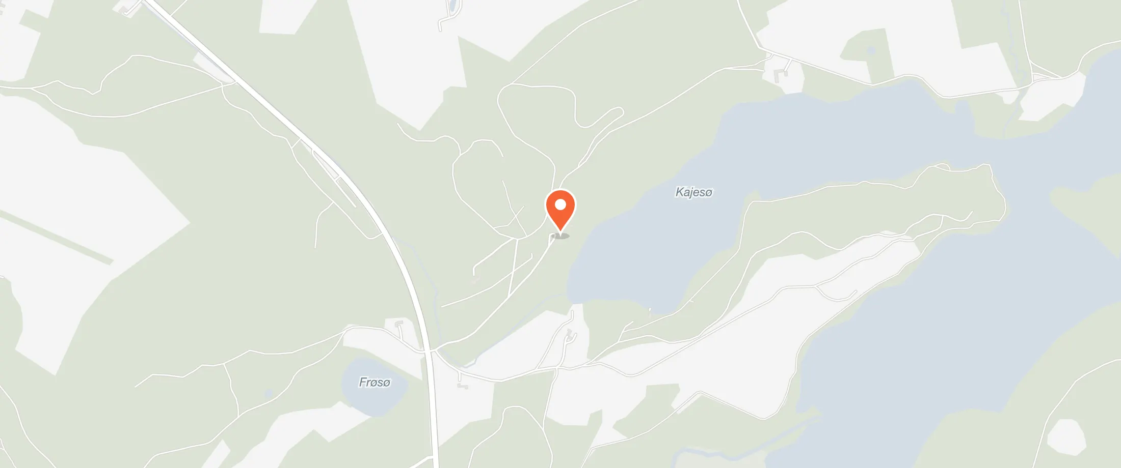Kort over Saltenhøj, Horsensvej 29, 8653 Them
