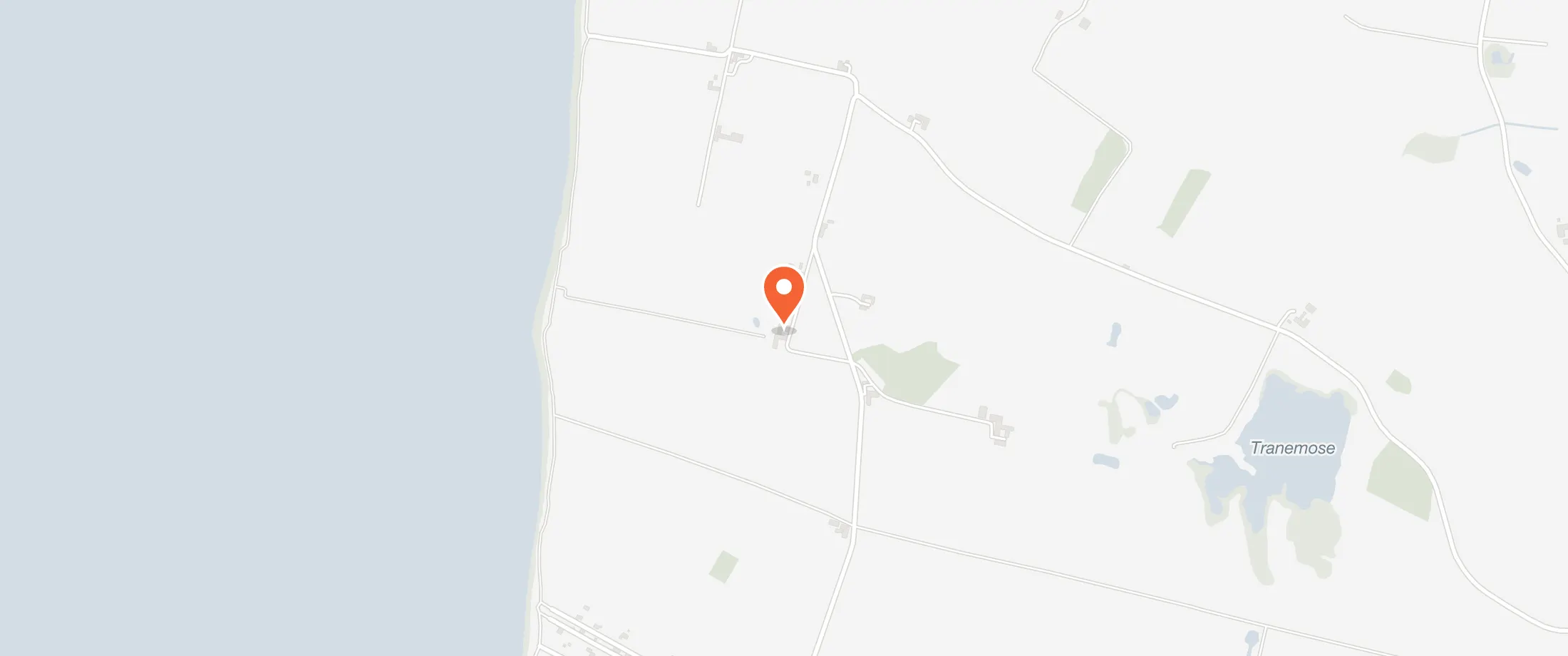 Kort over Samsø Badehotel (Ilse Made), Vesterløkken 16, 8305 Vesterløkken