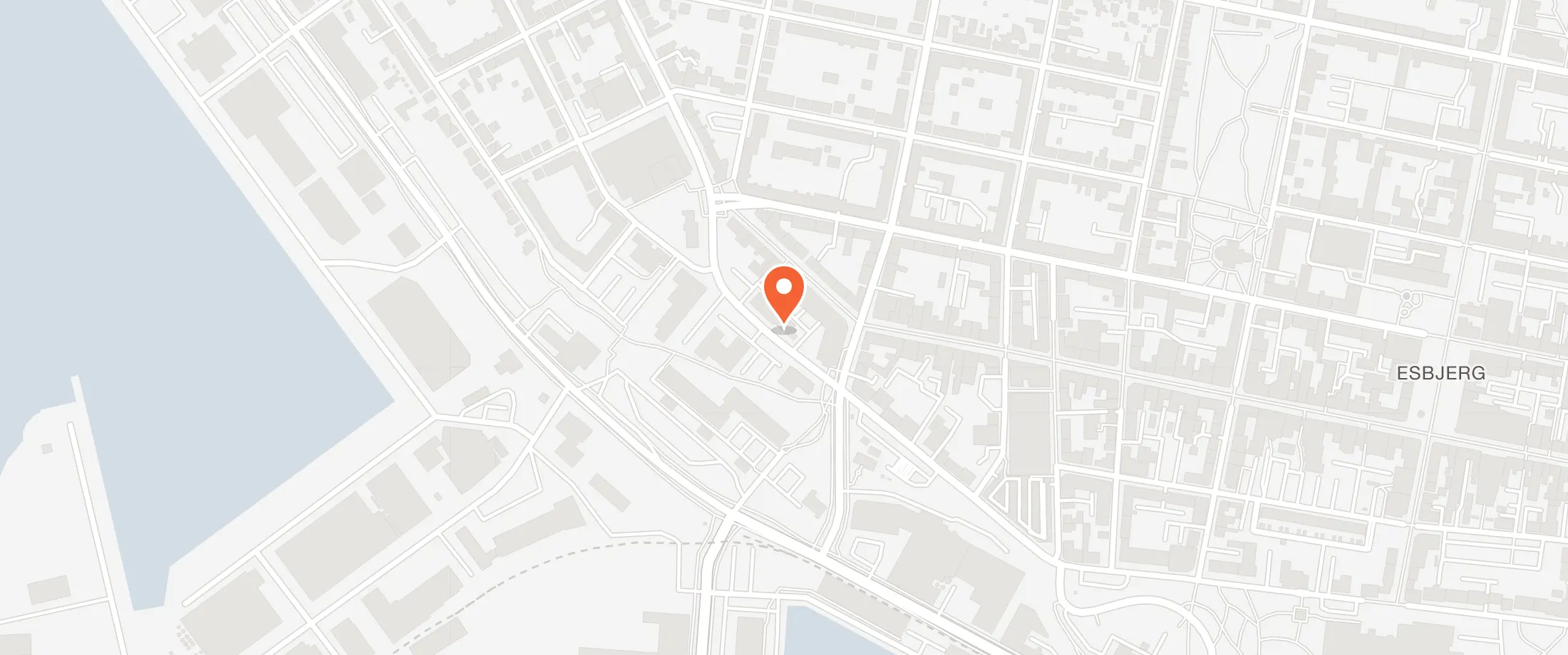 Kort over Scandic Olympic, Strandbygade 3, 6700 Esbjerg