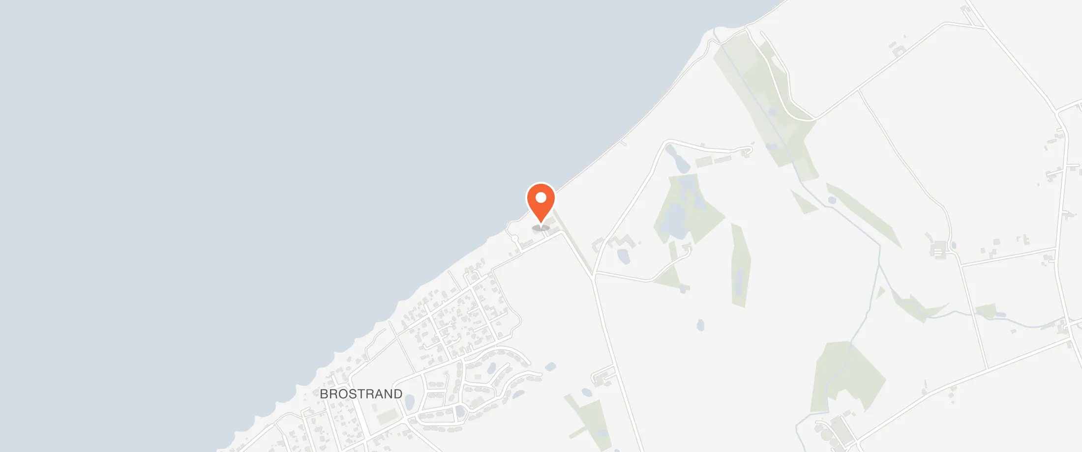 Kort over Sct. Knudsborg, Lille Brogårdsvej 12, 5464 Bro Strand, Brenderup