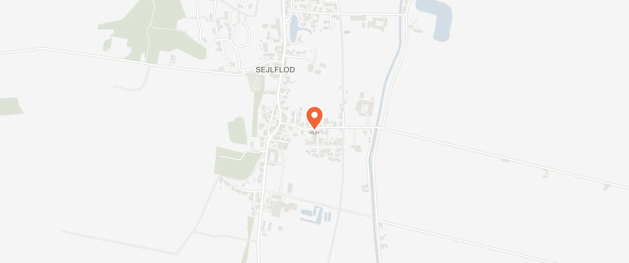 Kort over Sejlflod Hotel, Søndre Bygade 12, 9280 Sejlflod (Storvorde)
