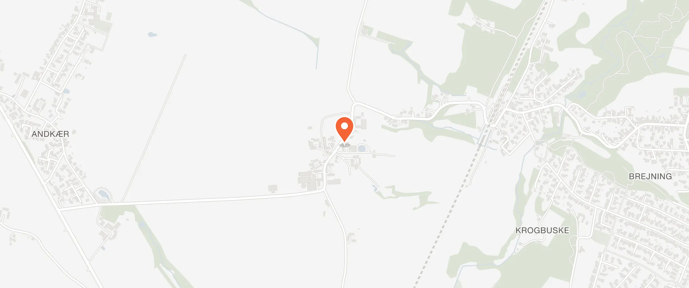 Kort over Selleruplund Festlokaler, Sellerupvej 24, 7080 Sellerup, Børkop