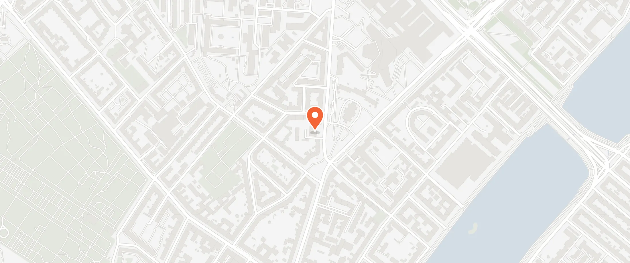 Kort over Send Flere Krydderier, Nørre Allé, Nørre Allé 7, 2200 Nørrebro