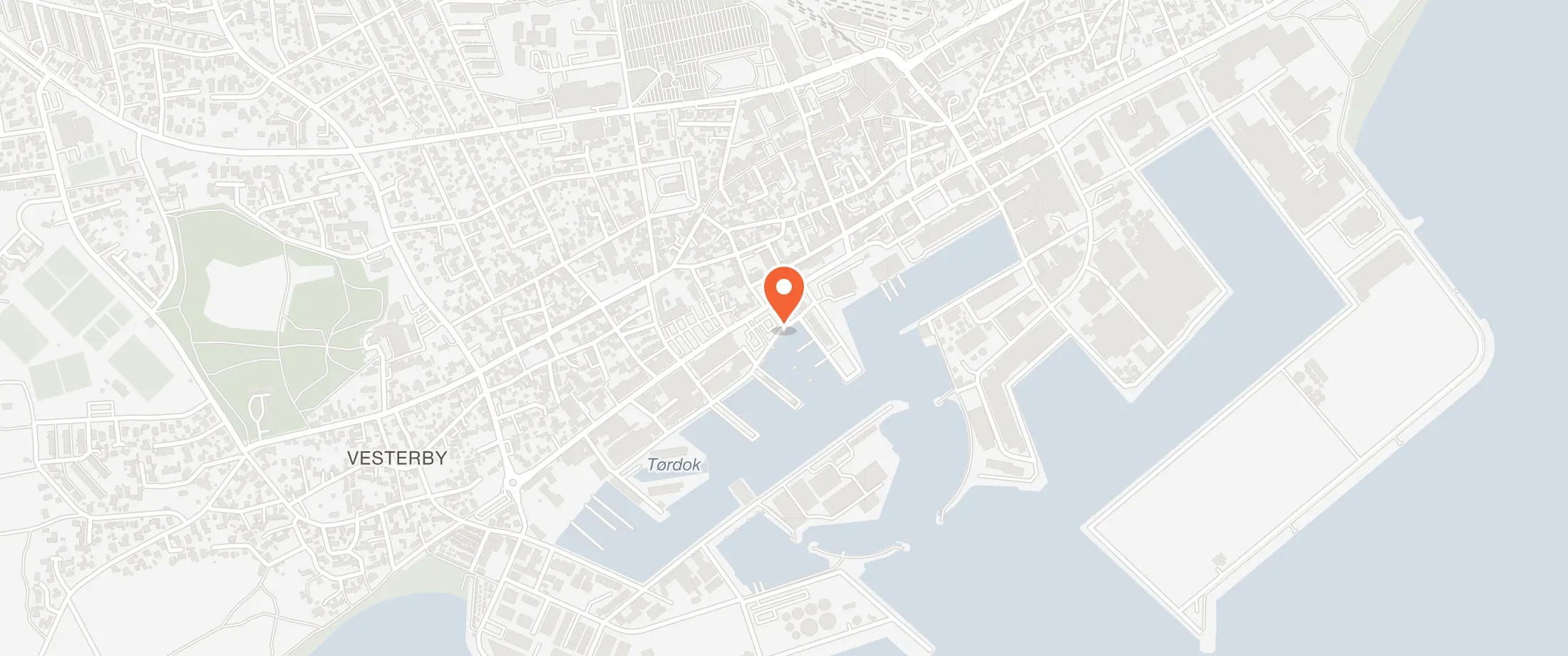 Kort over Skagen Fiskerestaurant, Fiskehuskajen 13, 9990 Skagen