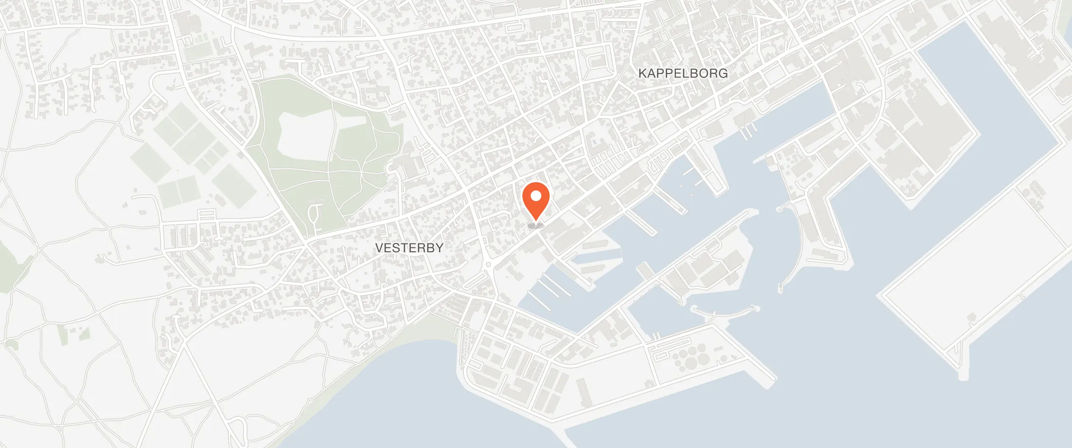 Kort over Skagen Harbour Hotel, Vestre Strandvej 28, 9990 Skagen