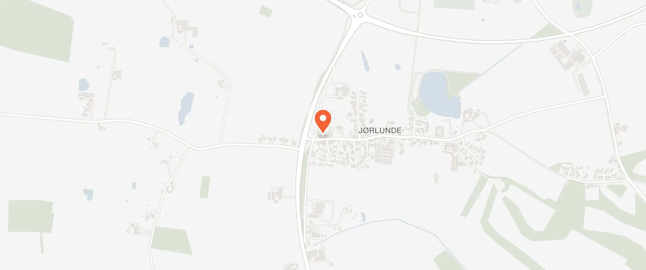 Kort over Skjalm Hvide Hotel, Bygaden 1, 3550 Jørlunde
