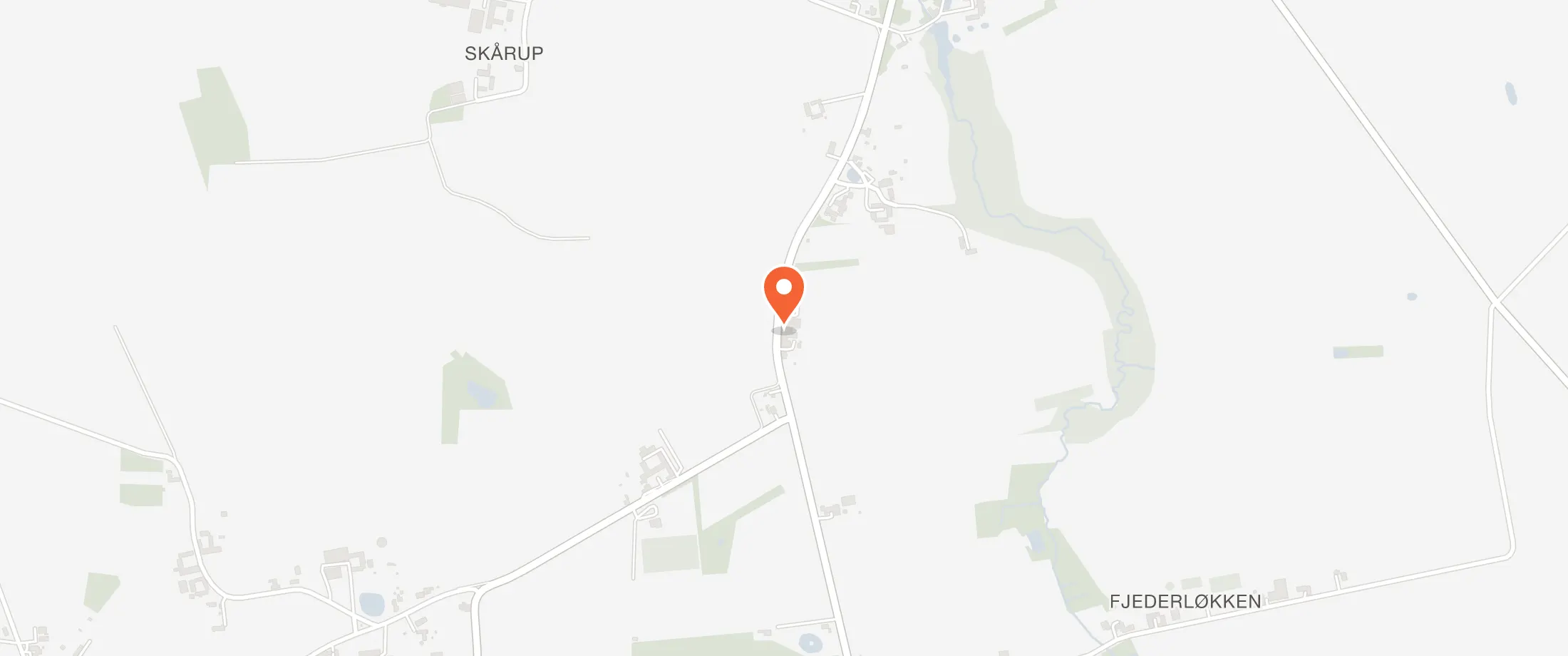 Kort over Skovby Forsamlingshus, Assensvej 17, 5400 Skovby