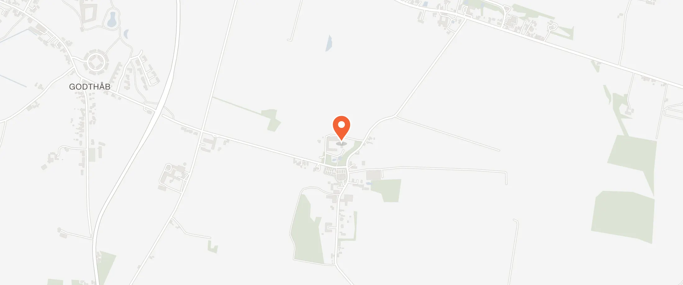 Kort over Skrøbelev Gods, Skrøbelev Hedevej 4, 5900 Rudkøbing