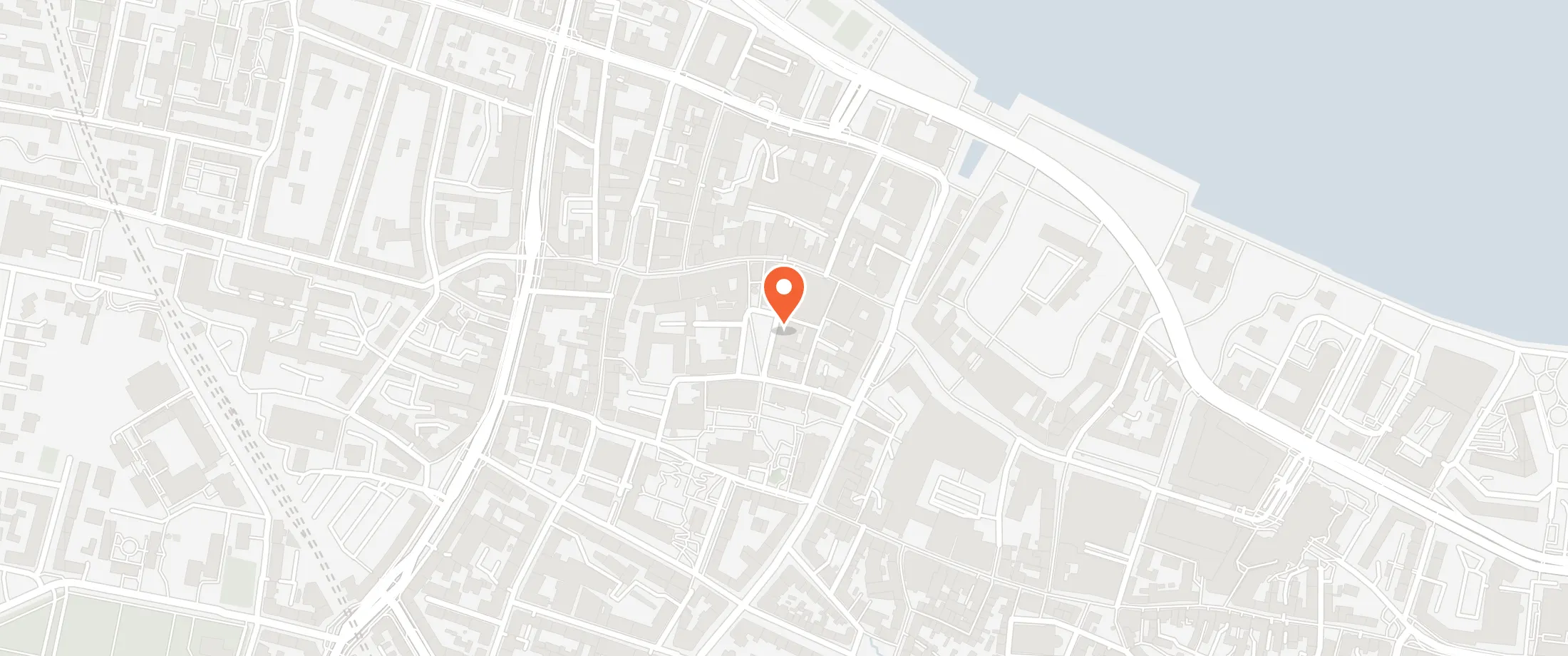 Kort over Søgaards Bryghus, C. W. Obels Plads 1A, 9000 Aalborg