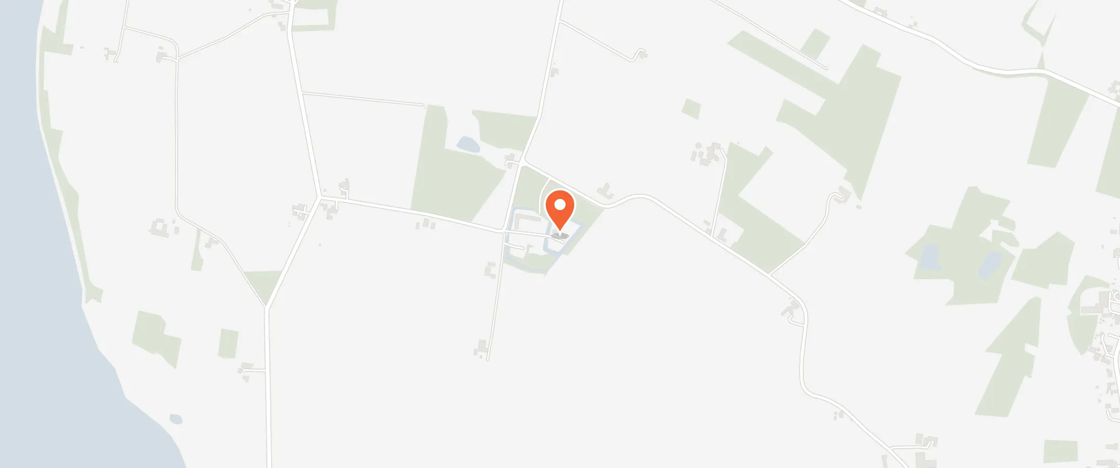 Kort over Staarup Hovedgaard, Stårupgårdvej 10, 7840 Højslev