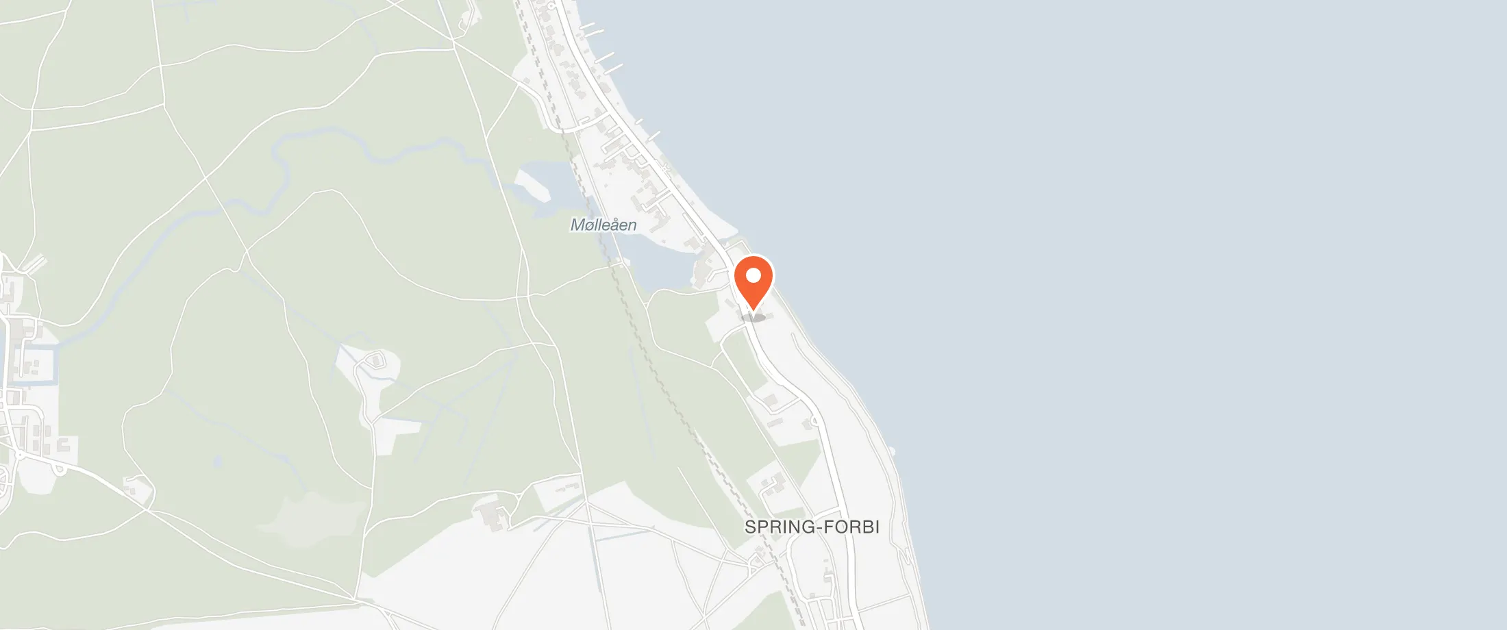 Kort over Strandmøllekroen, Strandvejen 808, 2930 Klampenborg