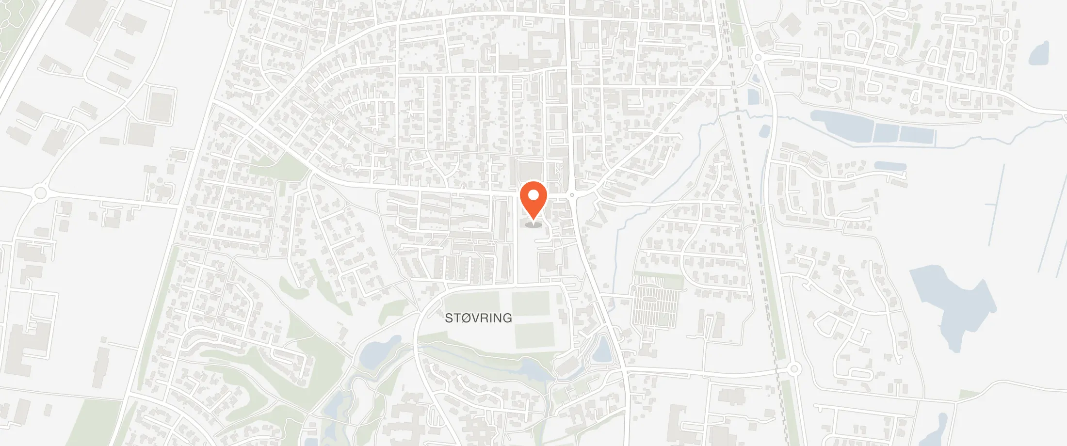 Kort over STUBhuset, Grangårdsvej 11, 9530 Støvring