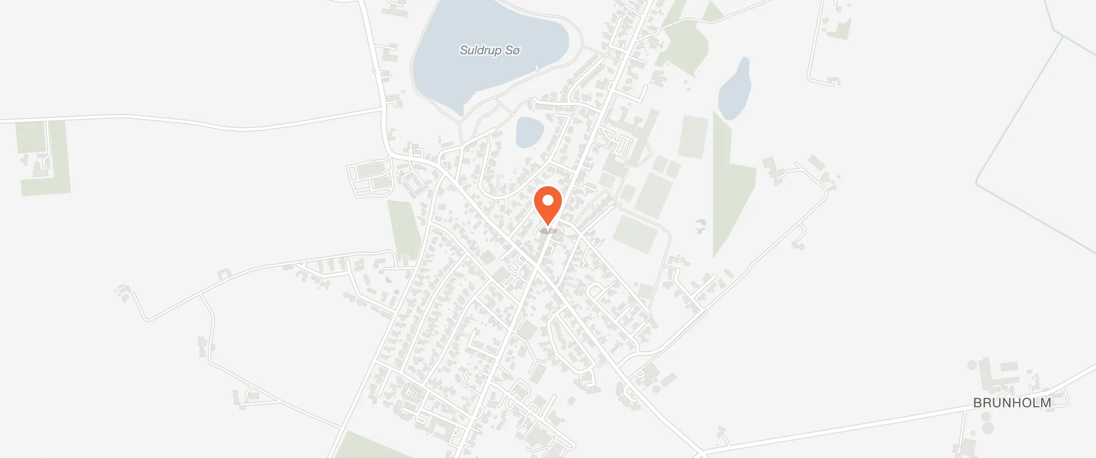 Kort over Suldrup Kro, Hjedsbækvej 326, 9541 Suldrup