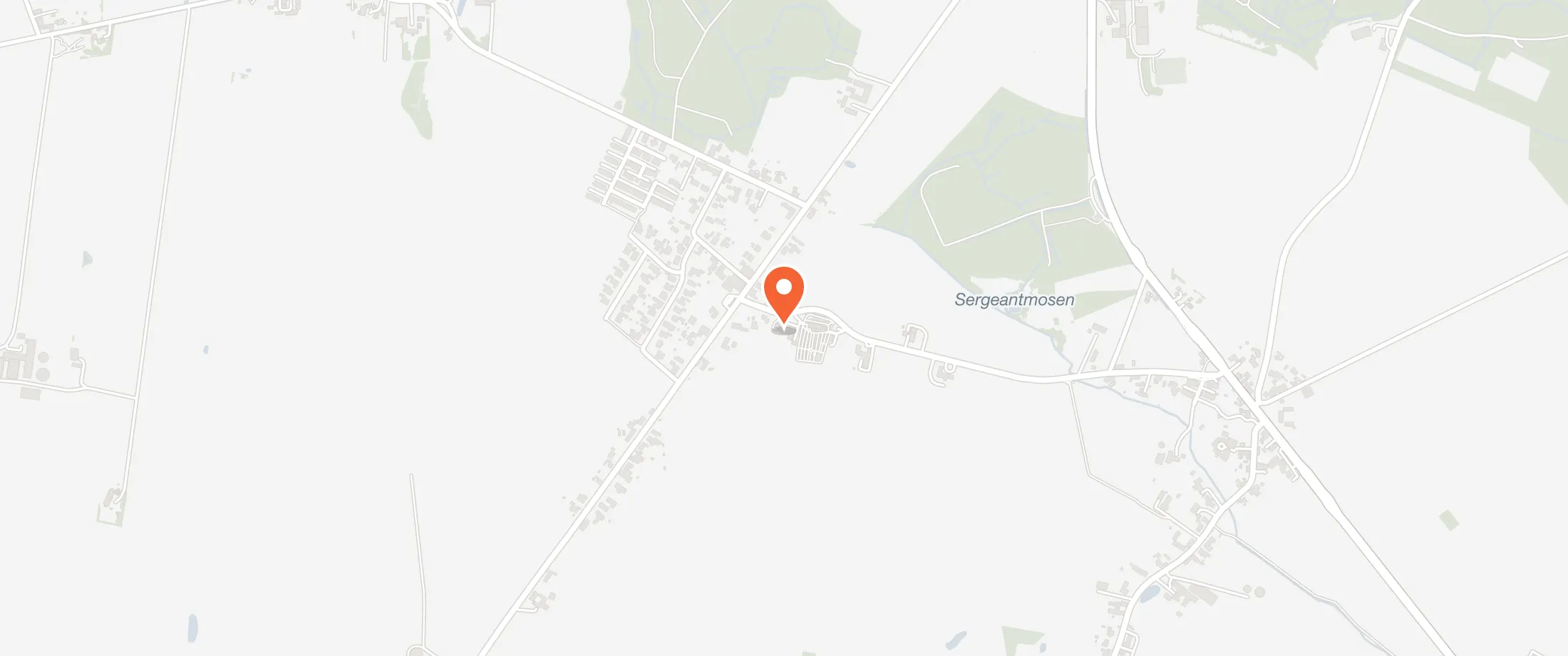 Kort over Taasinge Forsamlingshus, Elvira Madigans Vej 41, 5700 Landet, Tåsinge