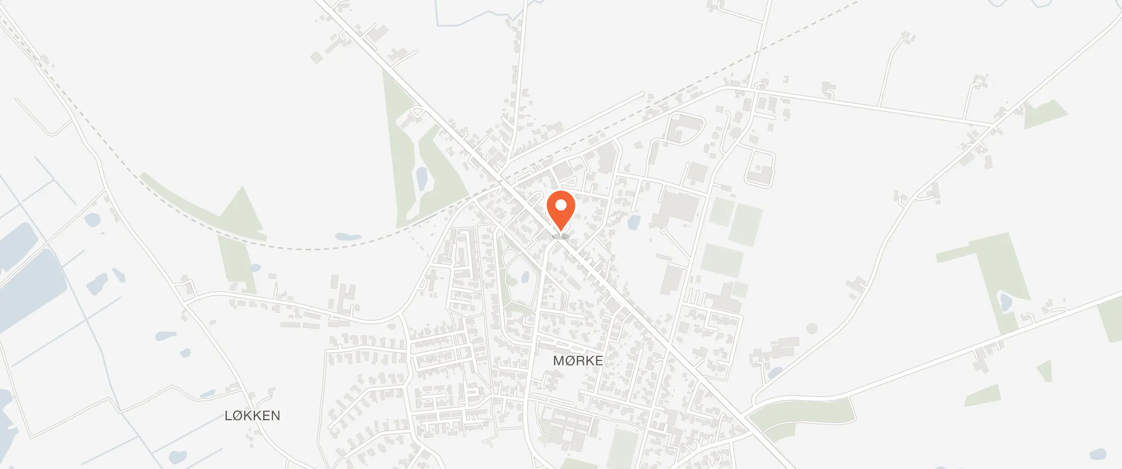 Kort over Tåstrup Forsamlingshus, Ebeltoftvej 19, 8410 Tåstrup