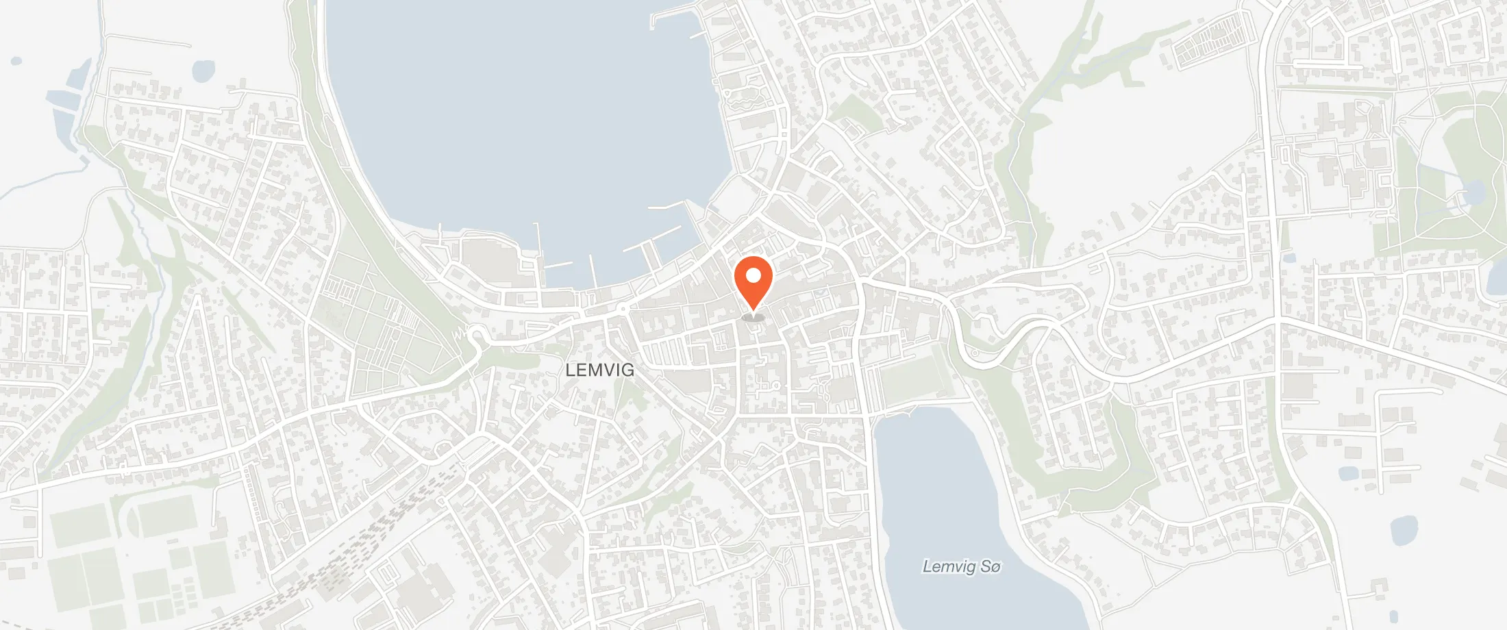 Kort over TANTE Hotel & Events, Torvet 8, 7620 Lemvig