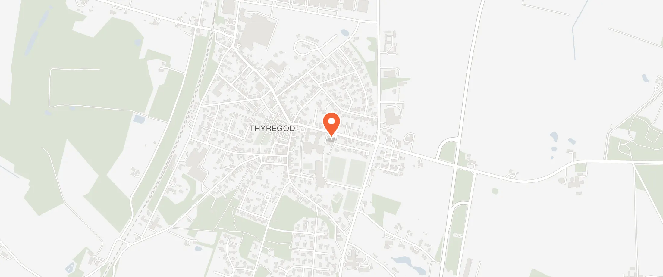 Kort over Thyregod Kursuscenter, Skolegade 8, Thyregod, 7323 Thyregod