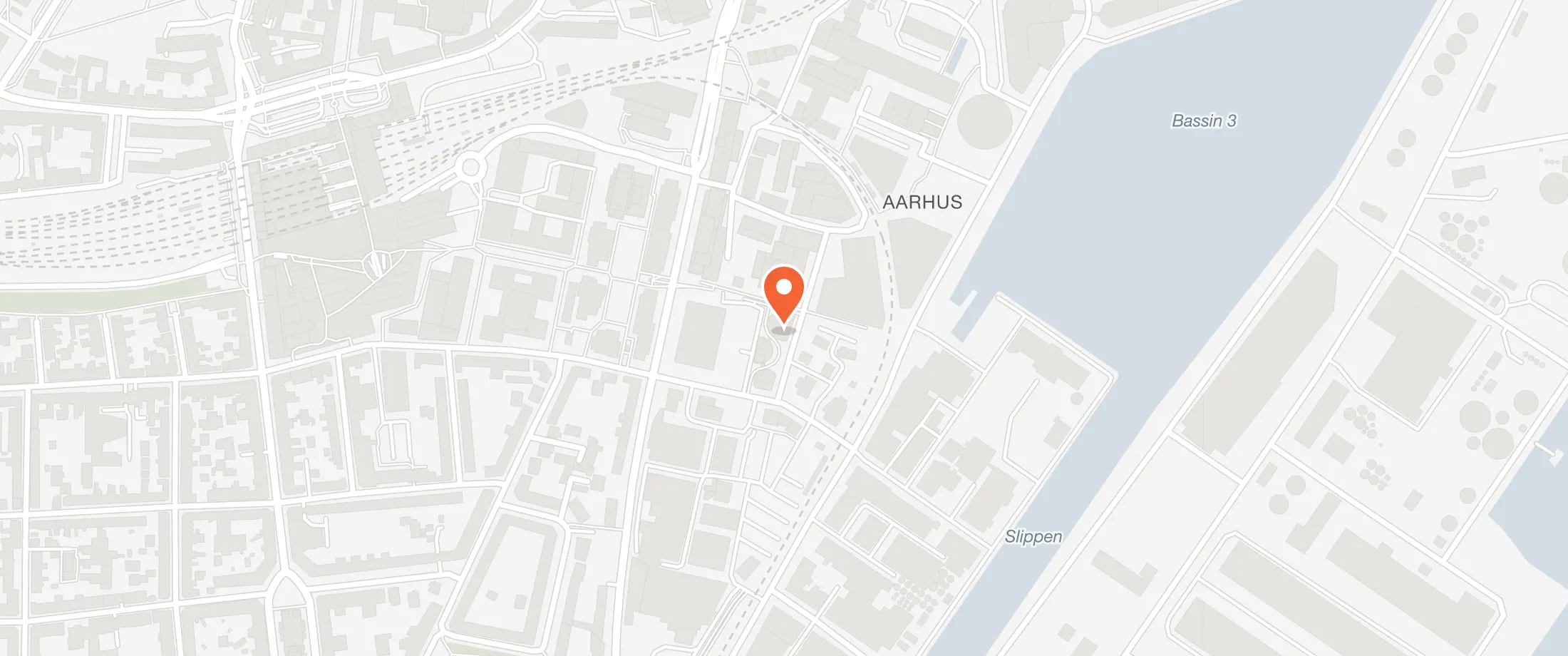 Kort over TRÆ, Kalkværksvej 5, 8000 Aarhus