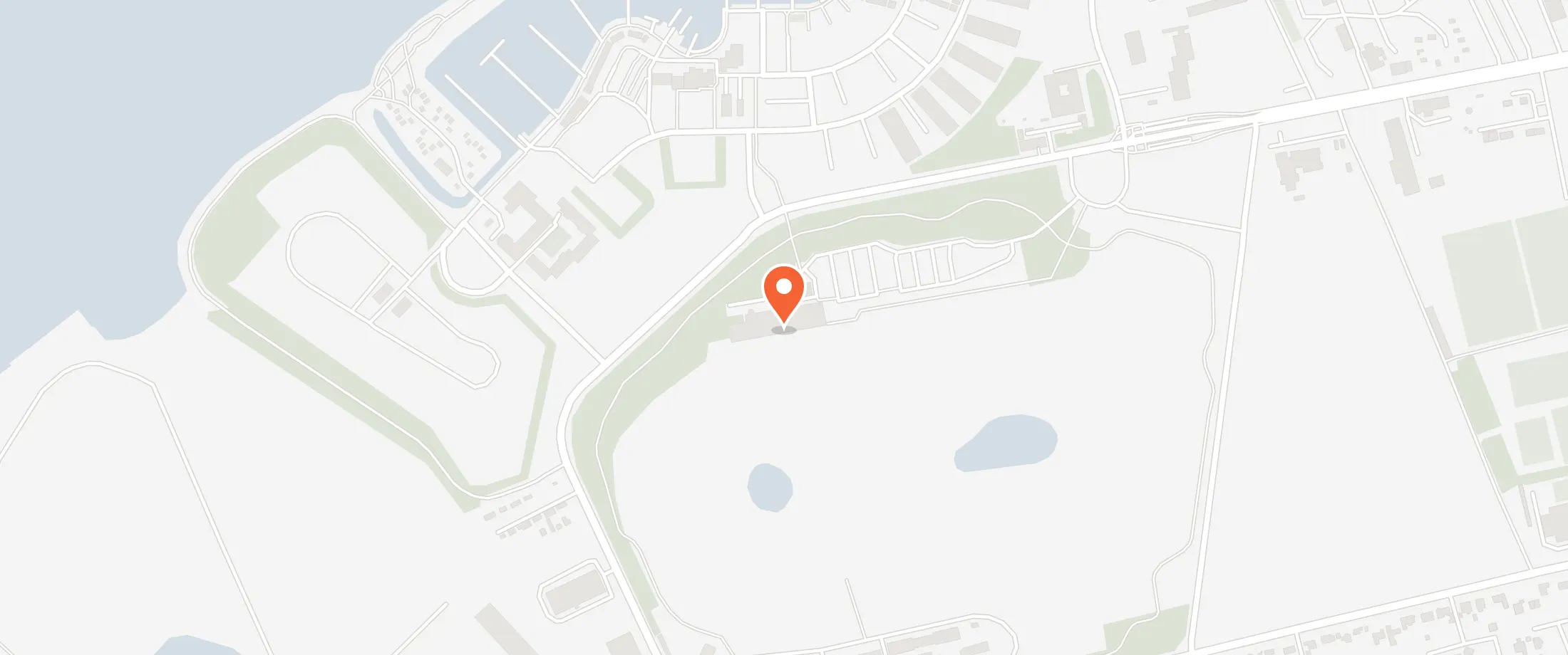 Kort over Travbanen Aalborg, Skydebanevej 25, 9000 Aalborg