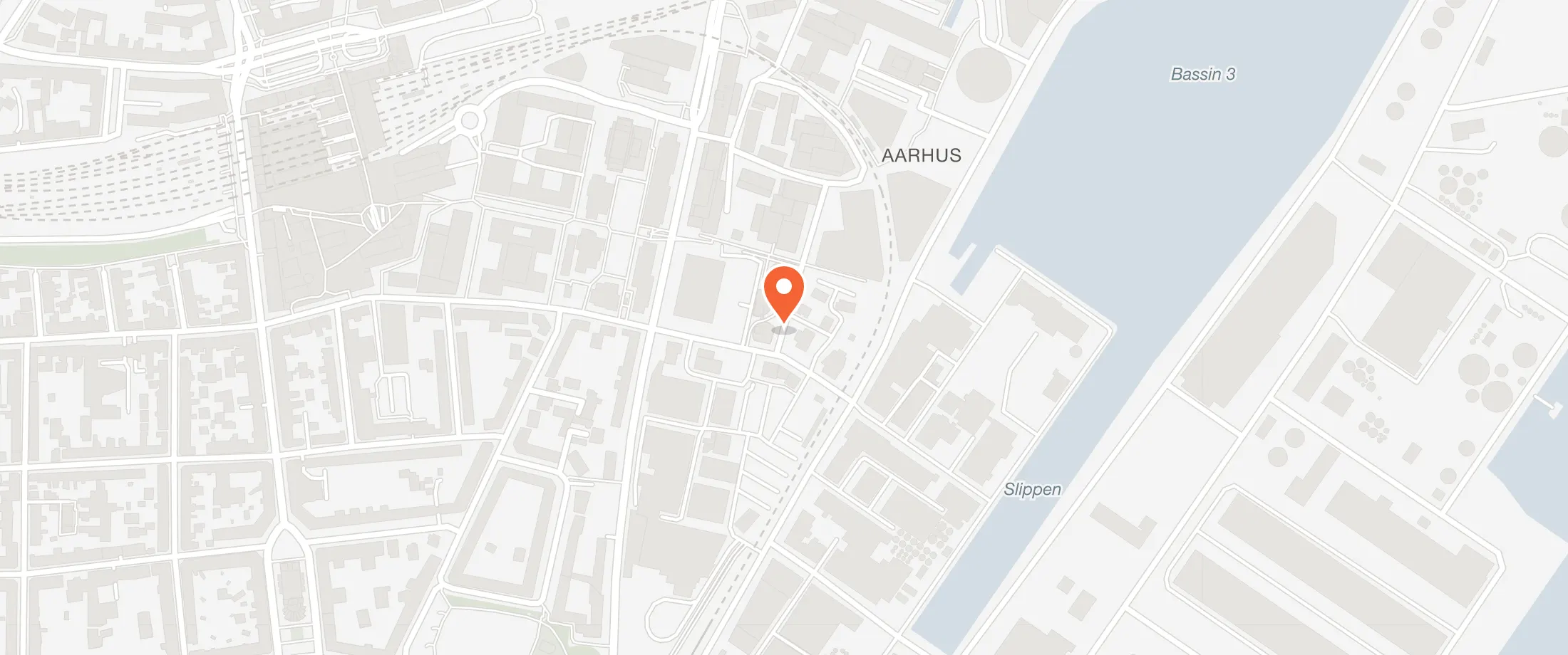 Kort over Turbinehallen, Kalkværksvej 12, 8000 Aarhus