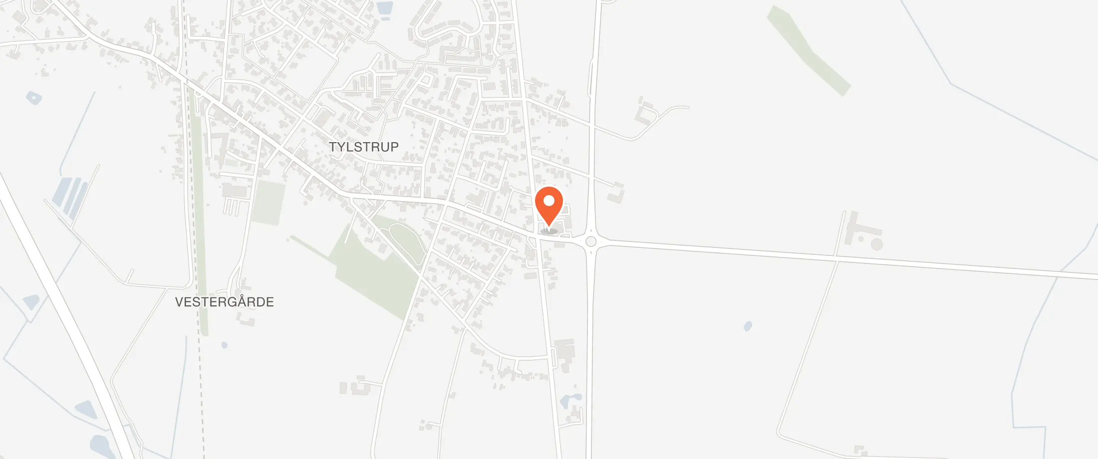 Kort over Tylstrup Kro, Tylstrupvej 36, 9382 Tylstrup