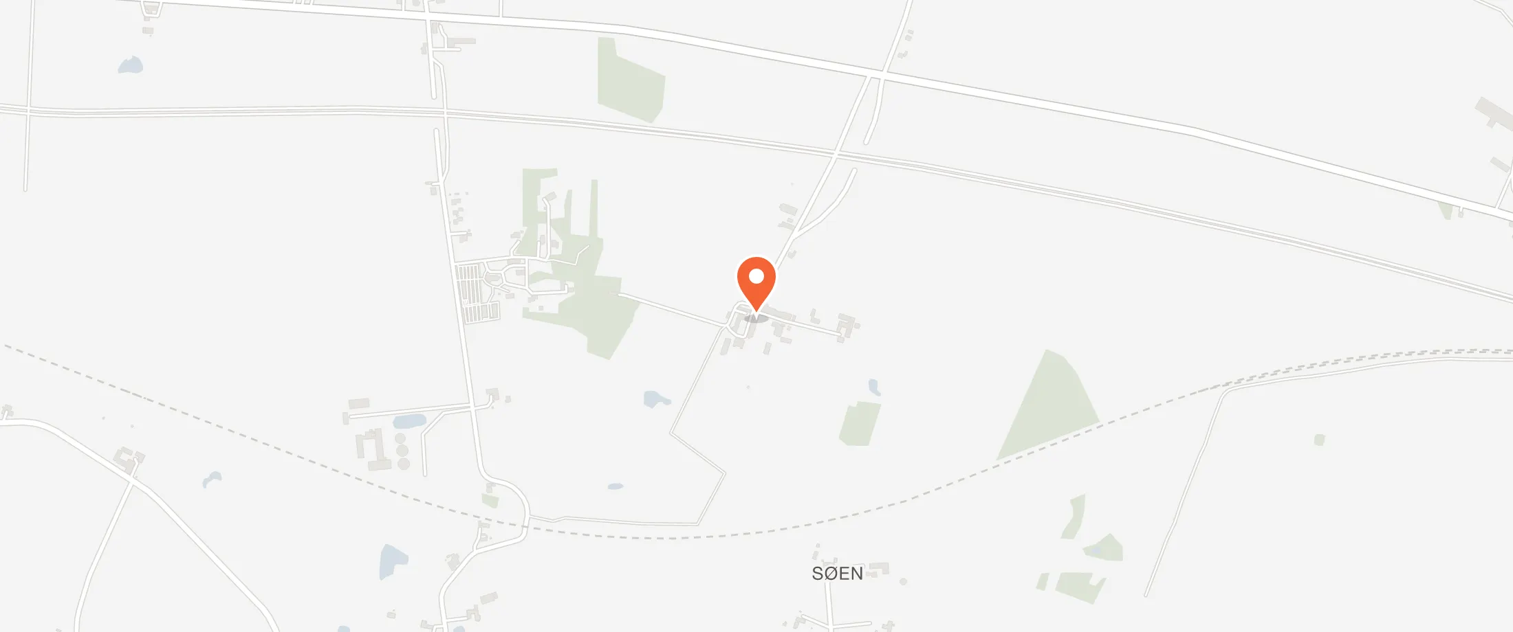 Kort over Ubberup Konferencegaard, Højskolevej 6, 4400 Kalundborg