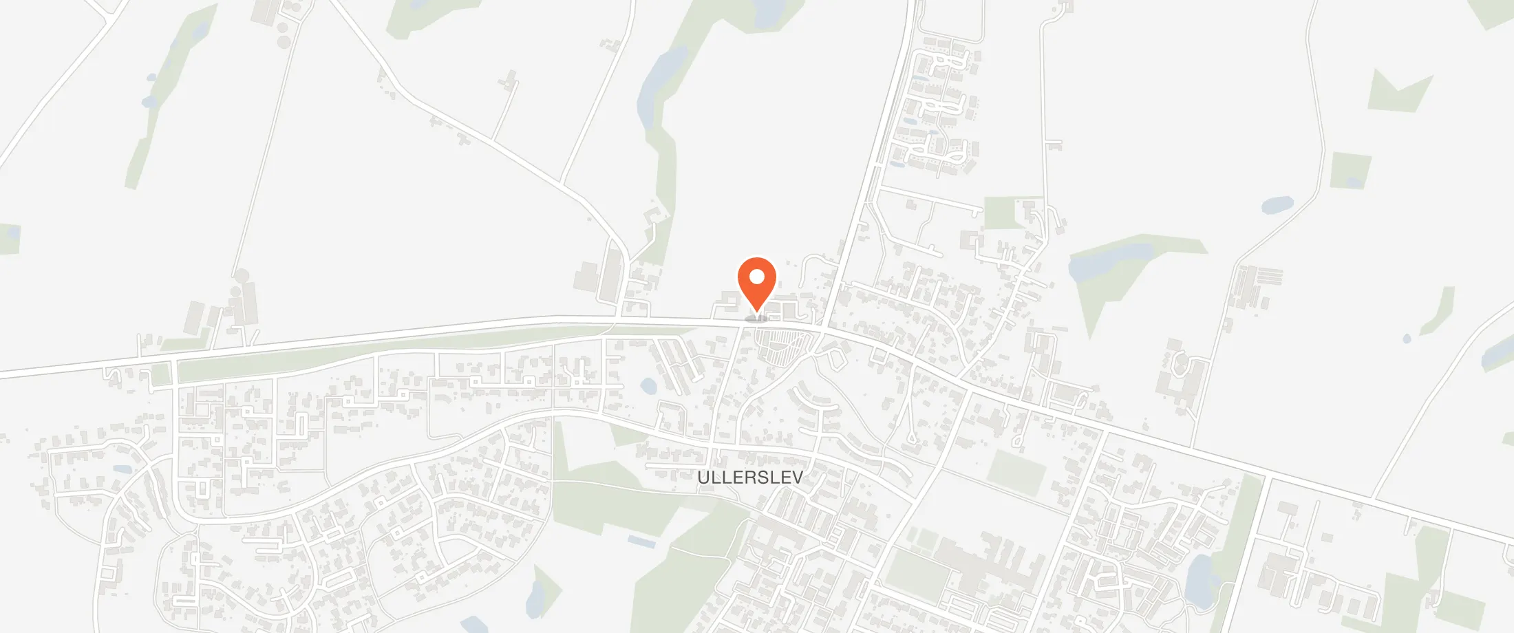Kort over Ullerslev Forsamlingshus, Odensevej 44, 5540 Ullerslev