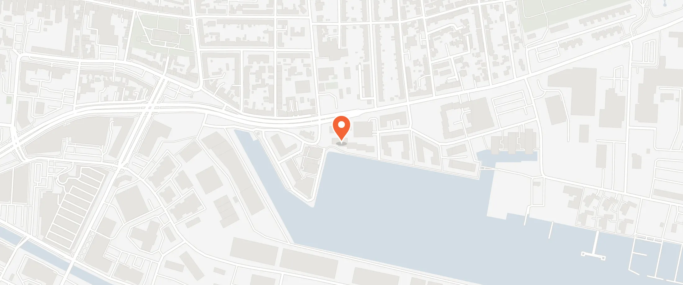 Kort over UNDA, Havnen 11, 8700 Horsens