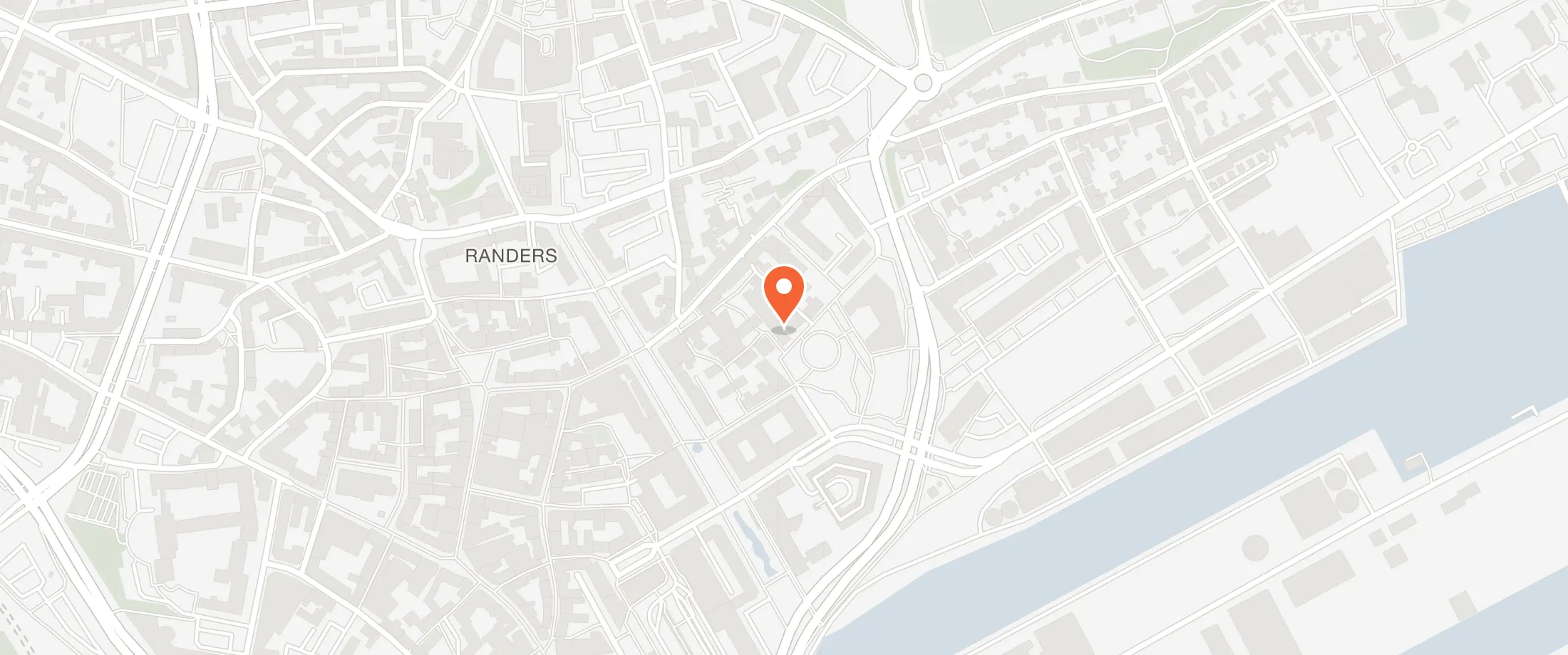 Kort over Underværket, Stemannsgade 9C, 8900 Randers C