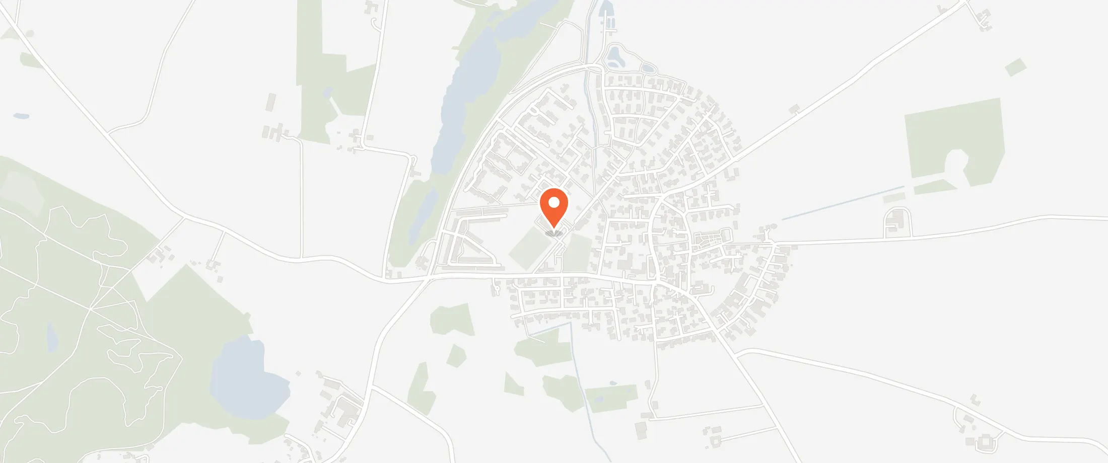 Kort over Uvelse Fritids Center, Gørløsevej 6A, 3550 Uvelse