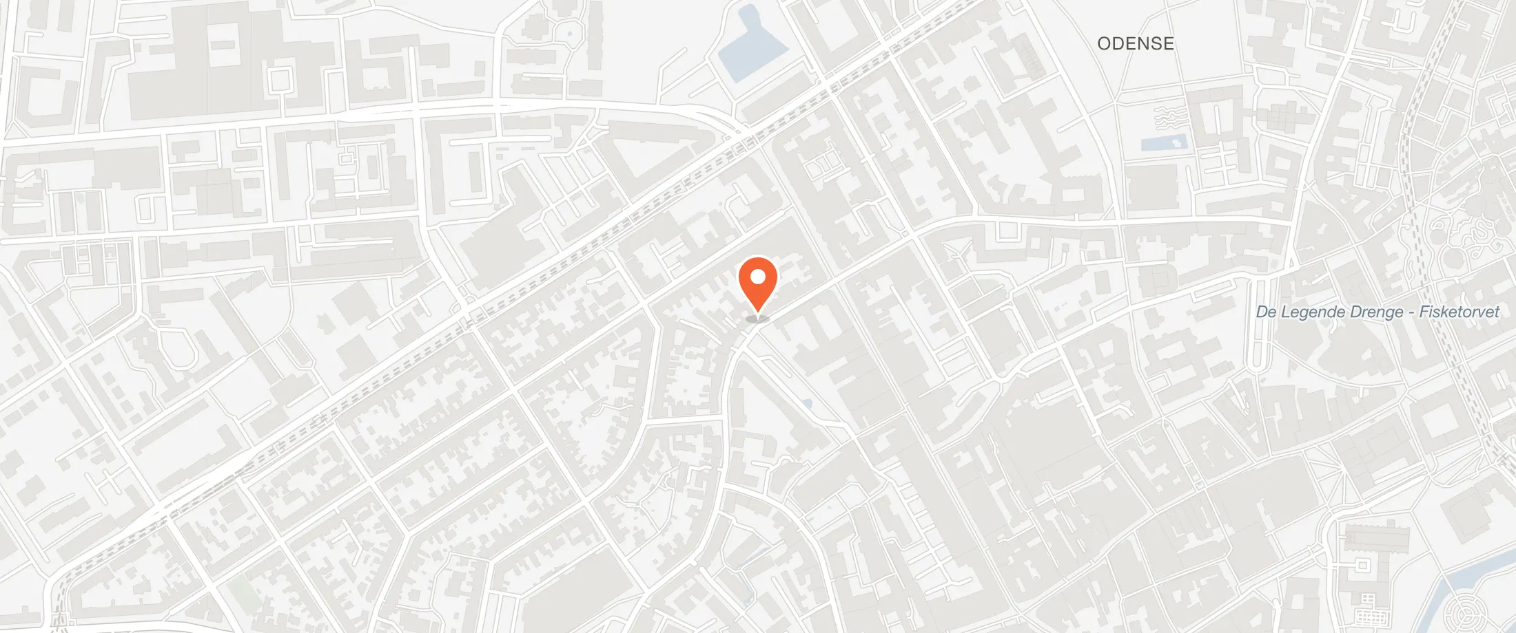 Kort over Vindegade 67, Vindegade 67, 5000 Odense C