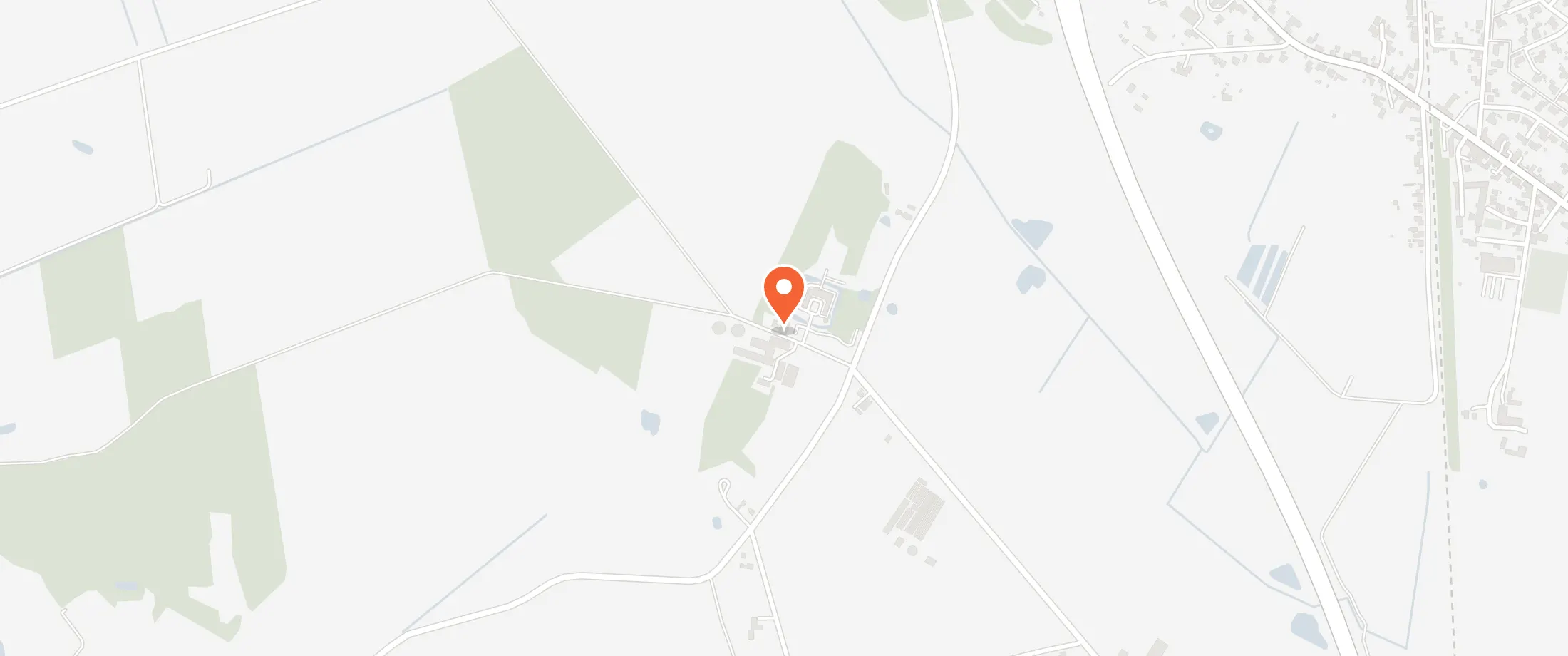 Kort over Vraa Slotshotel, Gammel Vraavej 66, 9382 Tylstrup
