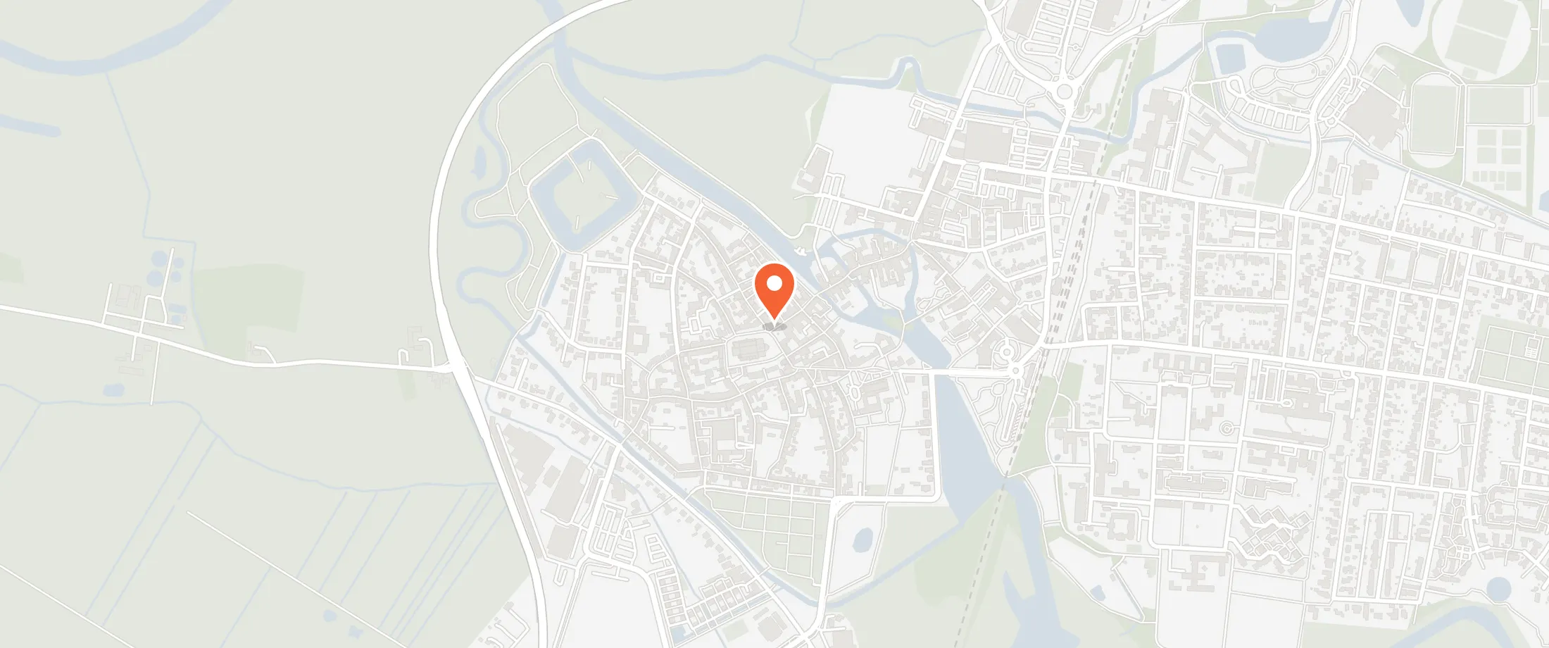 Kort over Weis Stue, Torvet 2, 6760 Ribe