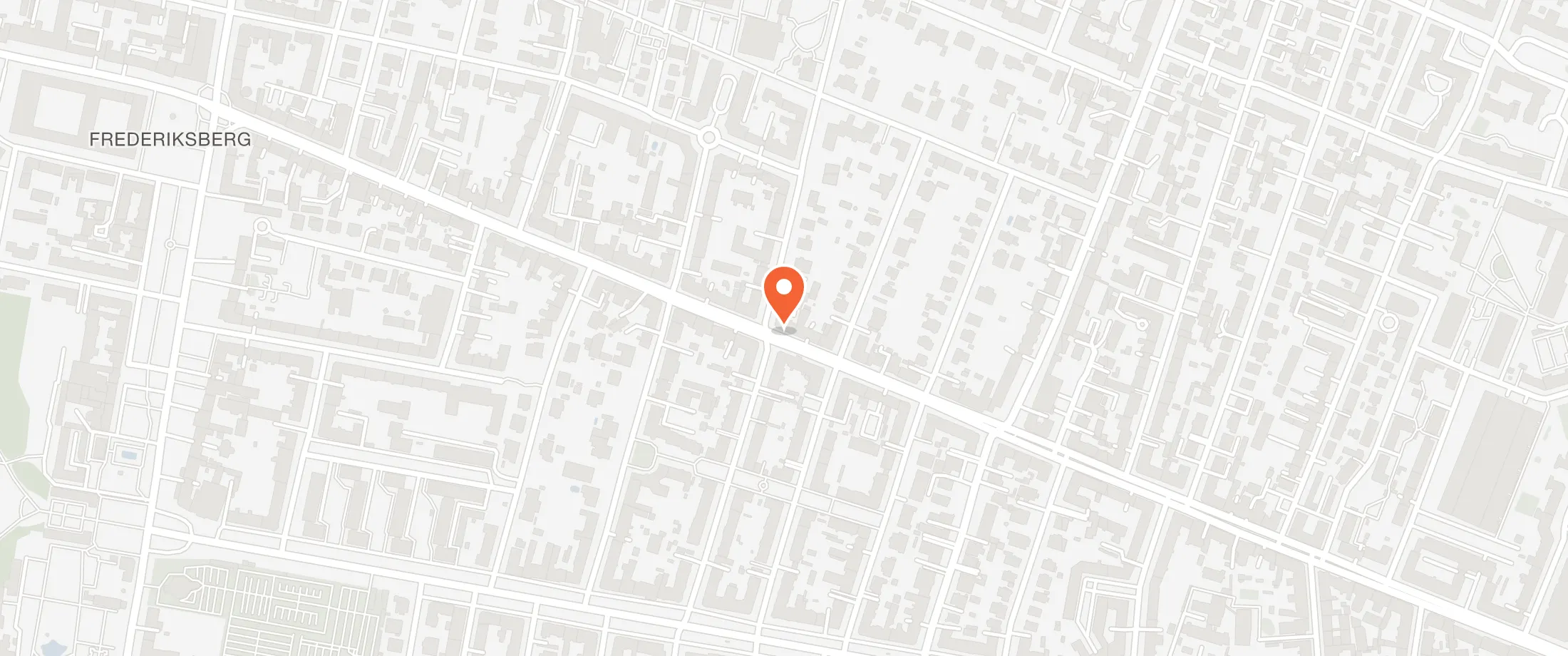 Kort over Wokshop Frederiksberg, Gammel Kongevej 122, 1850 Frederiksberg