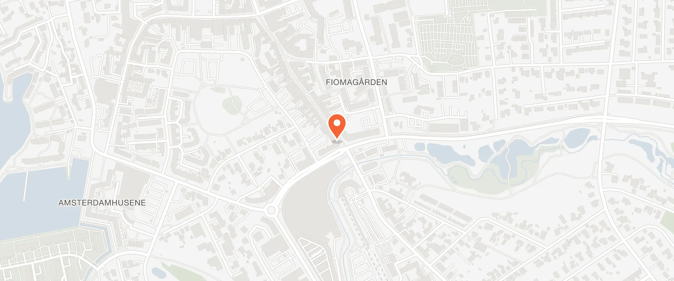Kort over Yangs Køkken, Jernbanegade 42A, 3600 Frederikssund