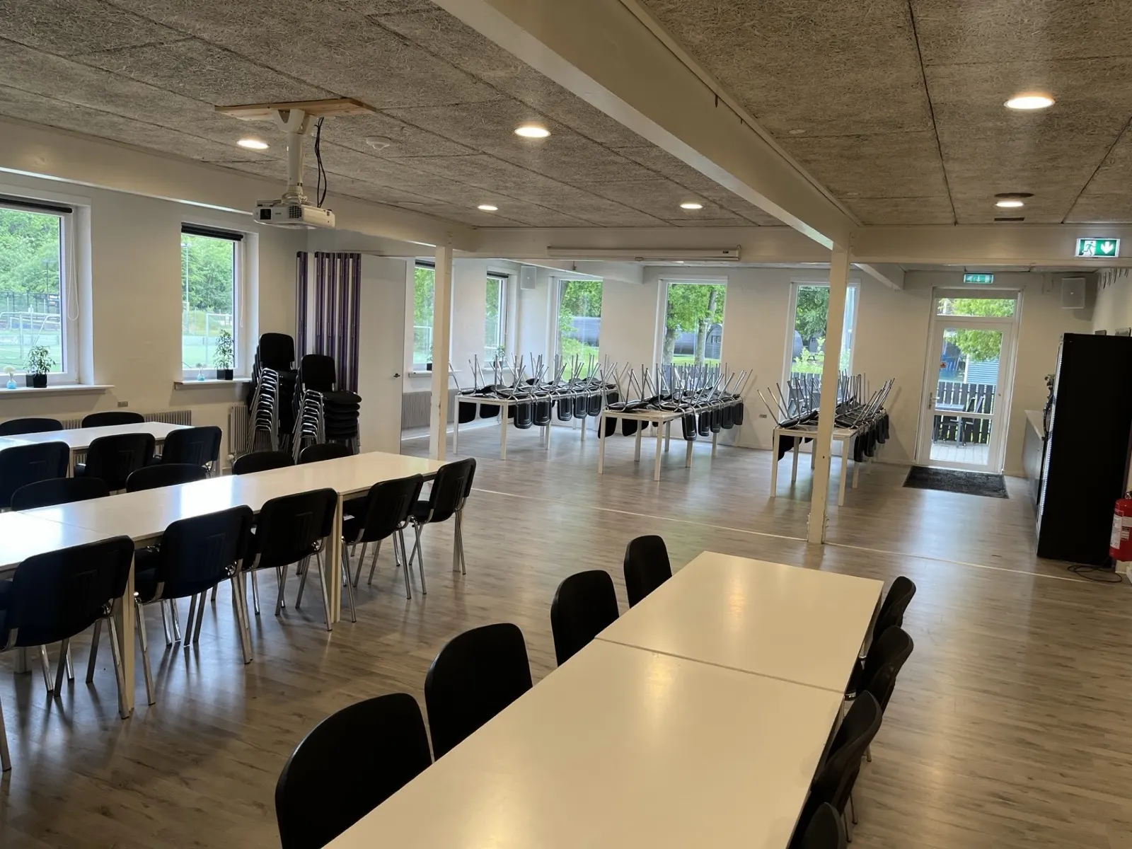 Caféen i Sportspark Blåvandshuk